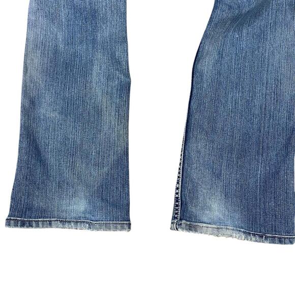 Vtg Y2K 2000s Sang Real Low Rise Grunge Bootcut Denim Jeans - Picture 8 of 8